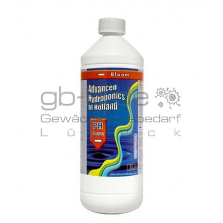 Advanced Hydroponics PH- Down Bloom 1 L